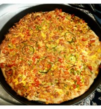 پیتزا خانگی شام امشب با خونواده عزیزم