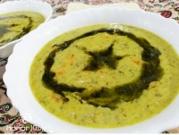 سوپ ماست با کوفته قلقلی