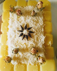 محلبی با مغز پرتقال