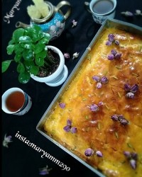 کیک شربتی (کیک باقلوا)