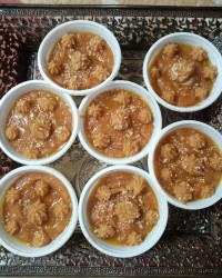 حلوای آرد نخودچی برای تولدامام زمان