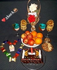 میز تولد عشقم