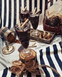 پودینگ ژله شکلاتی