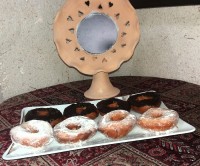 دونات بدون خمیر مایه