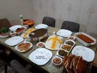 قرمه سبزی/مرغ پلو/میرزا قاسمی