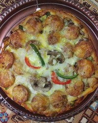 پیتزای خونگی خوشمزه?