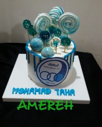 کیک استقلالی جذاب