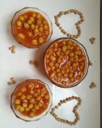 خوراک نخود وزیره