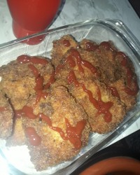 شنیسل مرغ خوشمزه