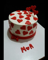 کیک ولنتاینی