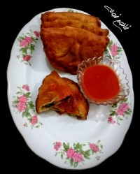 پیراشکی سیب زمینی با تخم مرغ