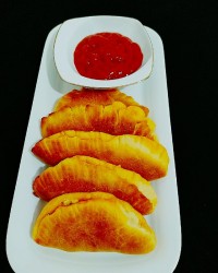 پیراشکی گوشت وقارچ