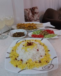 جوجه کباب تابه ای (ورق بزنید)