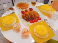 کباب تابه ایی بوقلمون