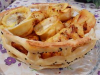 پیراشکی گوشت و قارچ