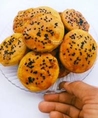 کلوچه کشمشی زعفرانی