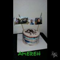 کیک تولد دوماد گلمم...سلام نازنینا دیروز 25فروردین