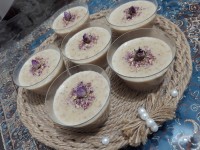 فرنی گل محمدی