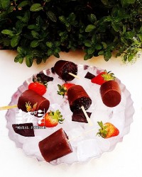 بستنی چوبی فاج شکلاتی