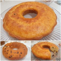 کیک کشمشی بدون همزن