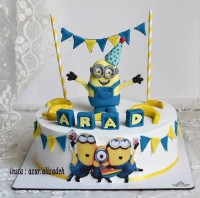 کیک بچگونه مینیون