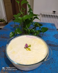 ماست خامه ای خانگی