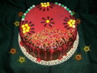 کیک موزاییکی