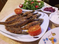 ماهی سرخ شده (سیاه کولی)