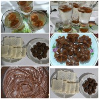 شربت خاکشیر وحلوا نانی