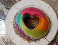 ژله بستنی قلبی