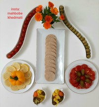 سوسیس خانگی (بدون شیرخشک)