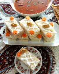 کیک مرغ تکنفره (فینگرفود)