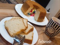 کیک پفکی نارگیلی