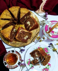 کیک سه رنگ