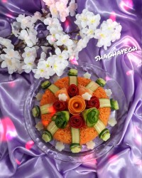 دیزاین سالاد فصل قالبی زیبای من