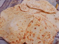 نان خانگی تابه ای