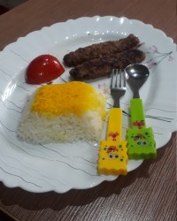 کباب تابه غذای مورد علاقه پسرم