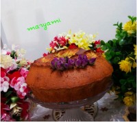 کیک هل گلاب وزعفران