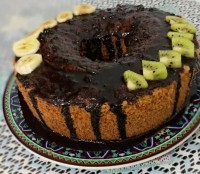 کیک هویج و گردو کافی شاپی