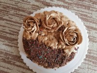 کیک خوشکل وخوشمزه