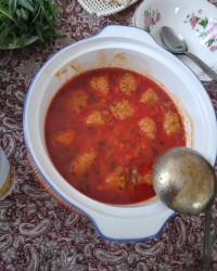 کوفته هویج بامخلفات