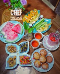 کاپ کیک عسلی بدون تخم مرغ (عصرونه)