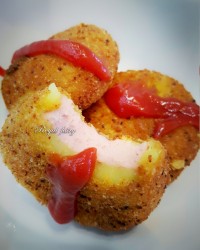 کروکت سوسیس به روش برزیلی و کنتاکی مرغ بی نظیر