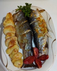 ماهی شام امشب جای همتون خالی لطفا ورق بزنید