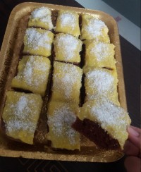 کیک کرم دار