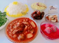 سفره افطاری اول ماه رمضان 1399