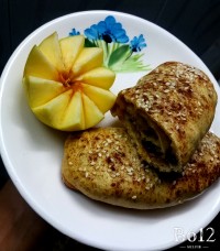 رولت سیب و دارچین