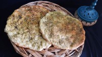 نان زعتر (نان لبنانی)