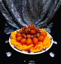 زولبیا و بامیه خانگی