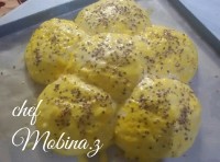 نان بریوش آماده برای پختن